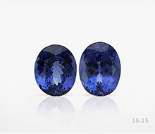 Natural Tanzanite Pair