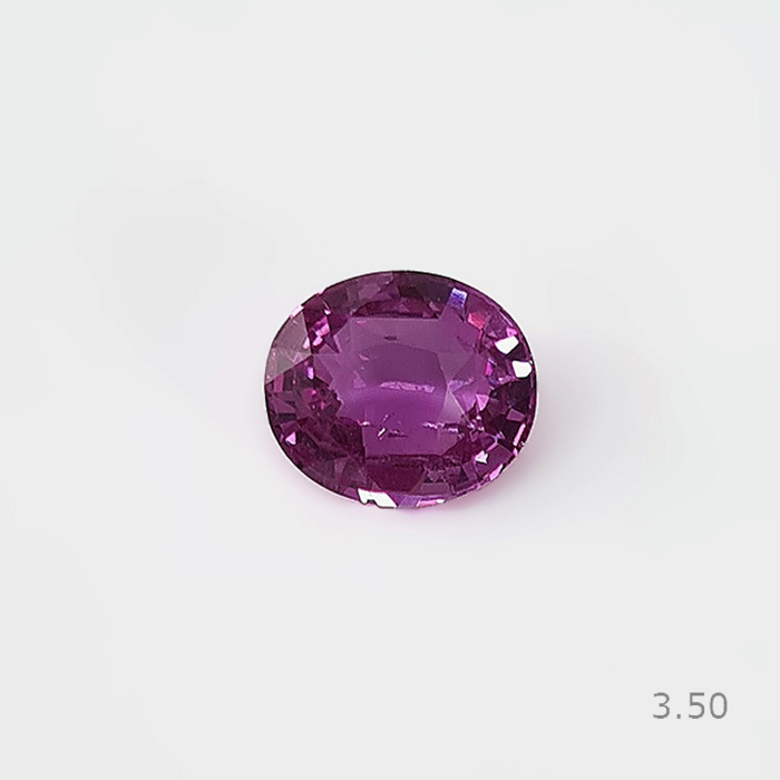 Natural Pink Sapphire Heated