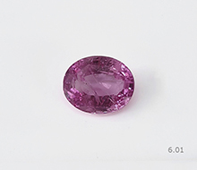 Natural Pink Sapphire Unheated