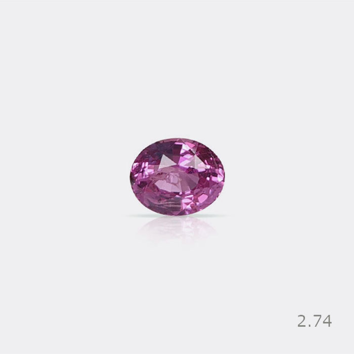 Natural Pink Sapphire Heated