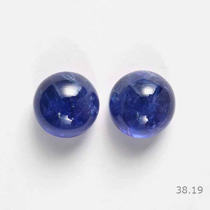 Natural Tanzanite Pair