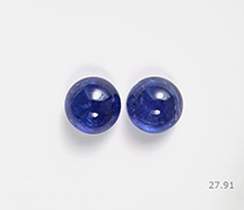 Natural Tanzanite Pair