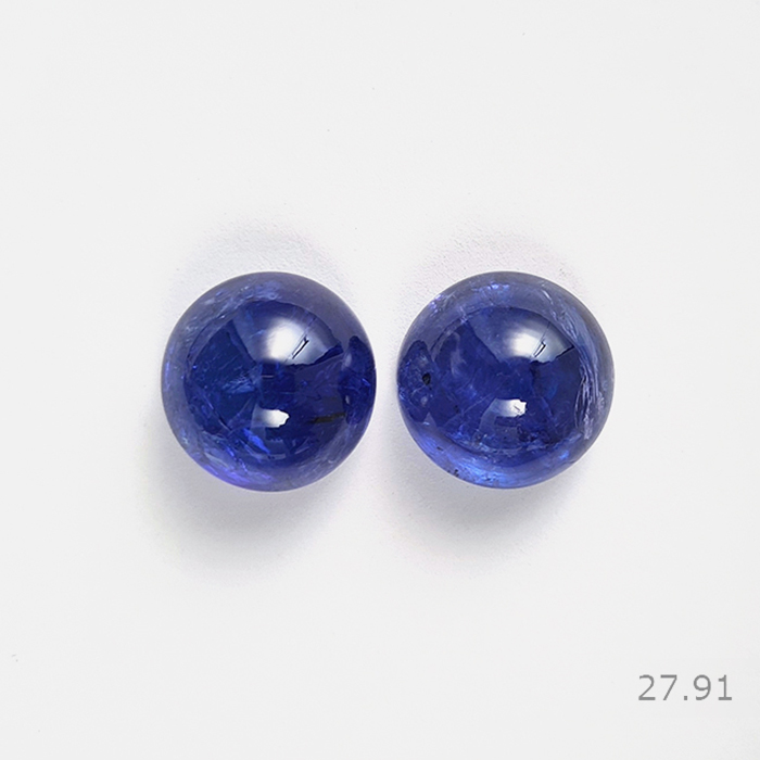 Natural Tanzanite Pair