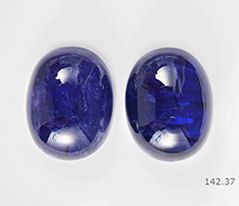 Natural Tanzanite Pair