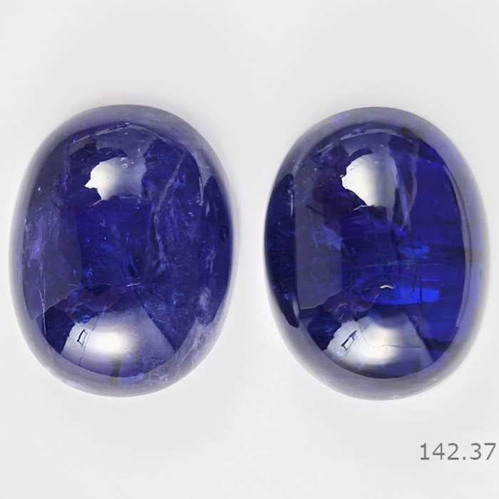 Natural Tanzanite Pair