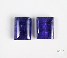 Natural Tanzanite Pair