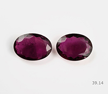 Natural Rubellite Pair