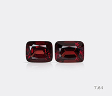 Natural Spinel Pair