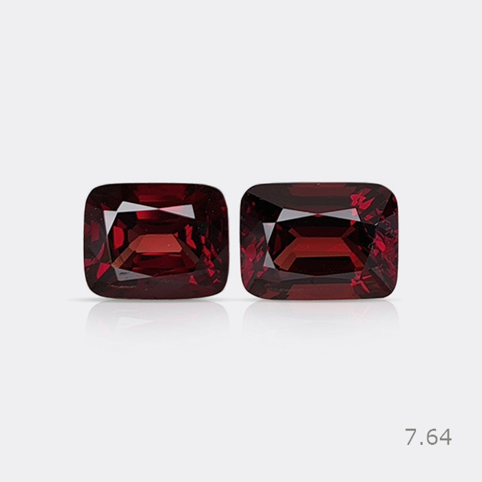 Natural Spinel Pair