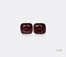 Natural Spinel Pair